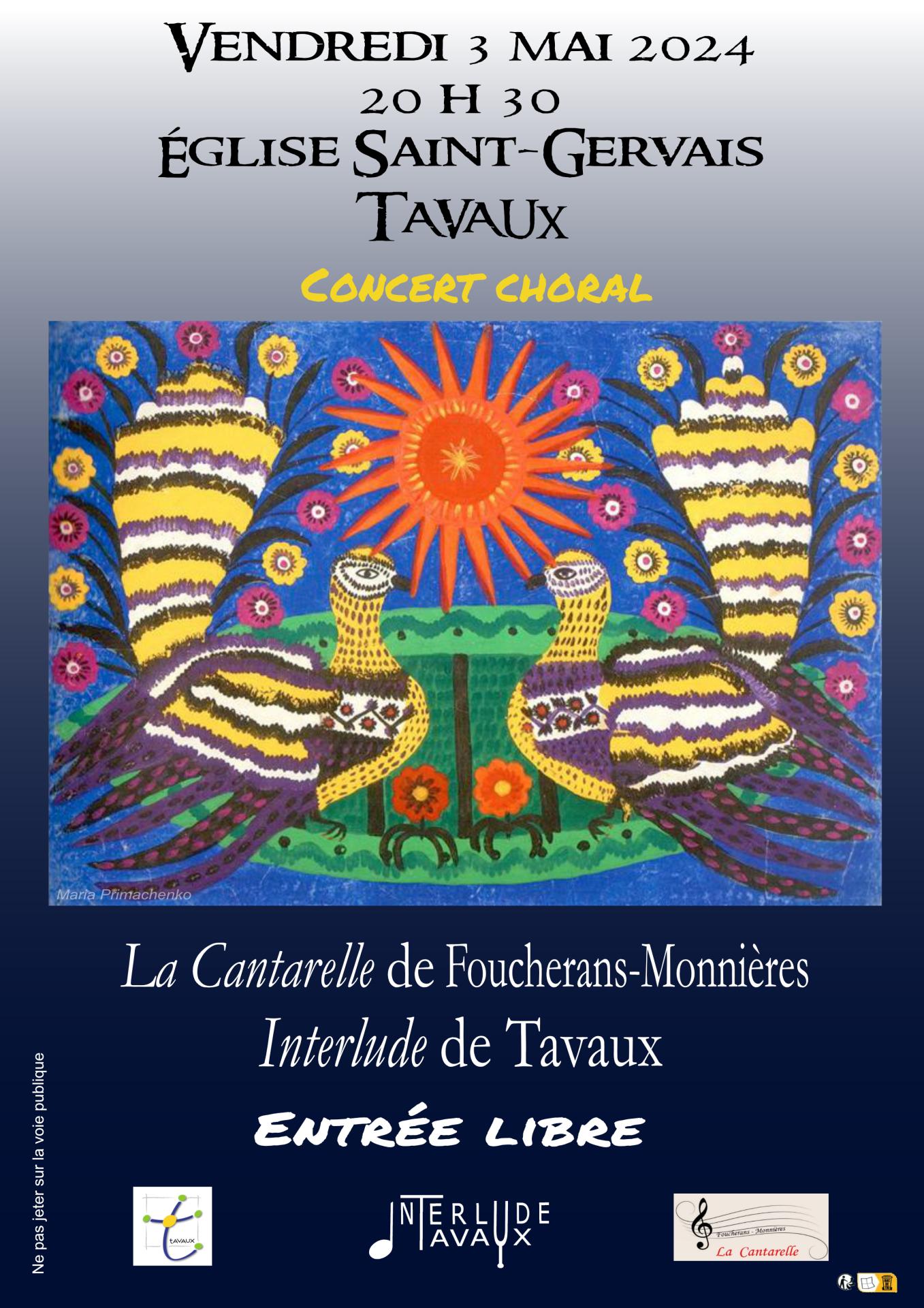 Tavaux Interlude 03 mai 2024